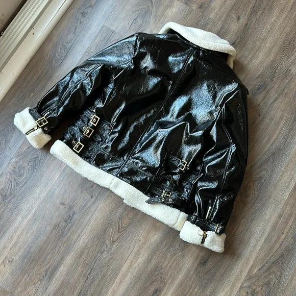 Jonathan Simkhai Sherling Jacket S - Picture 10 of 14